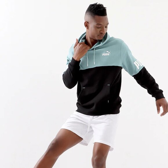 PUMA Power Colorblock Men's Hoodie - Picture 3 of 4